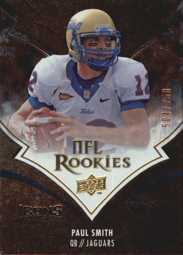 2008 Upper Deck Icons #177 Paul Smith RC