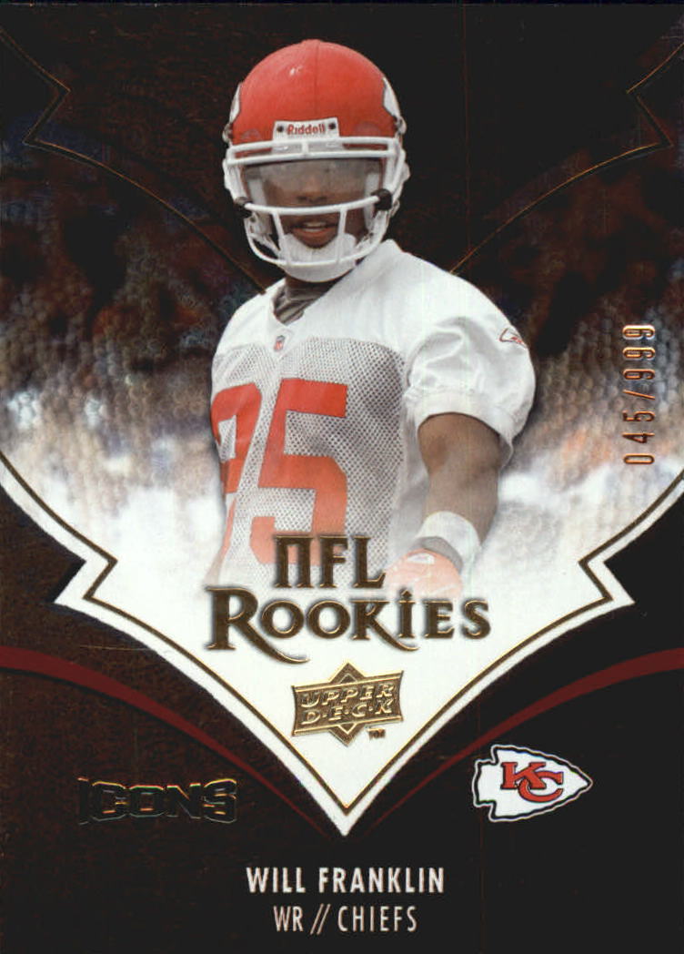 2008 Upper Deck Icons #214 Will Franklin RC