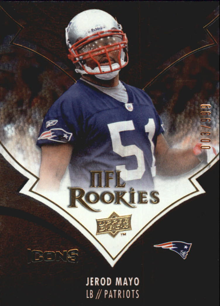 2008 Upper Deck Icons #230 Jerod Mayo RC