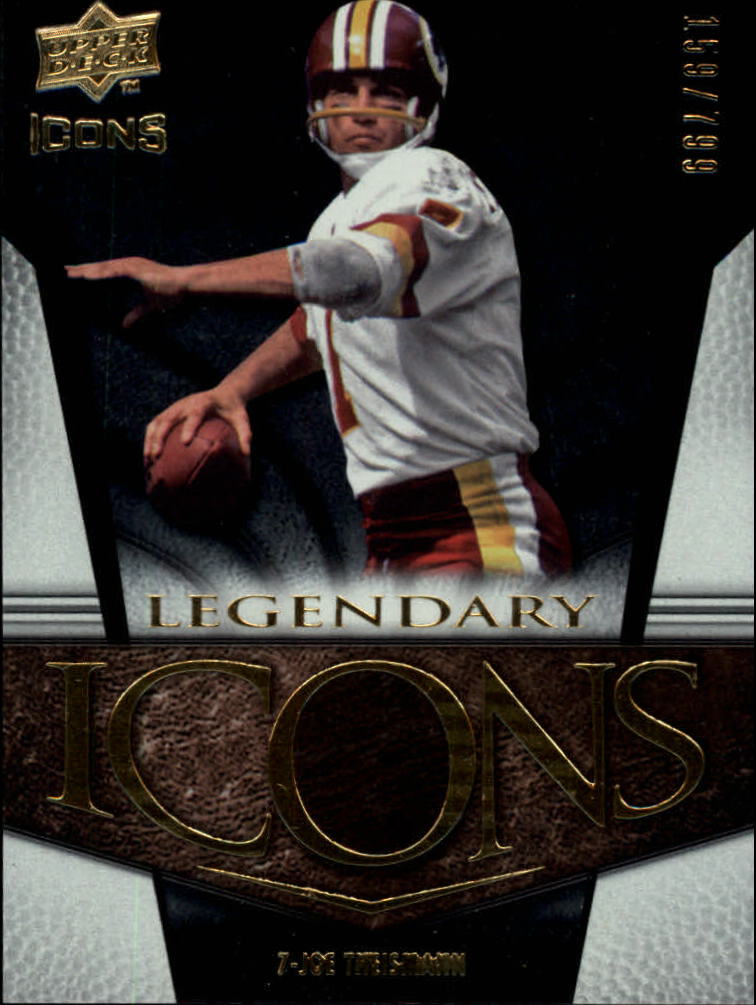 2008 Icons (Upper Deck) Football "Insert and Insert Parallel" Cards - Picture 42 of 121