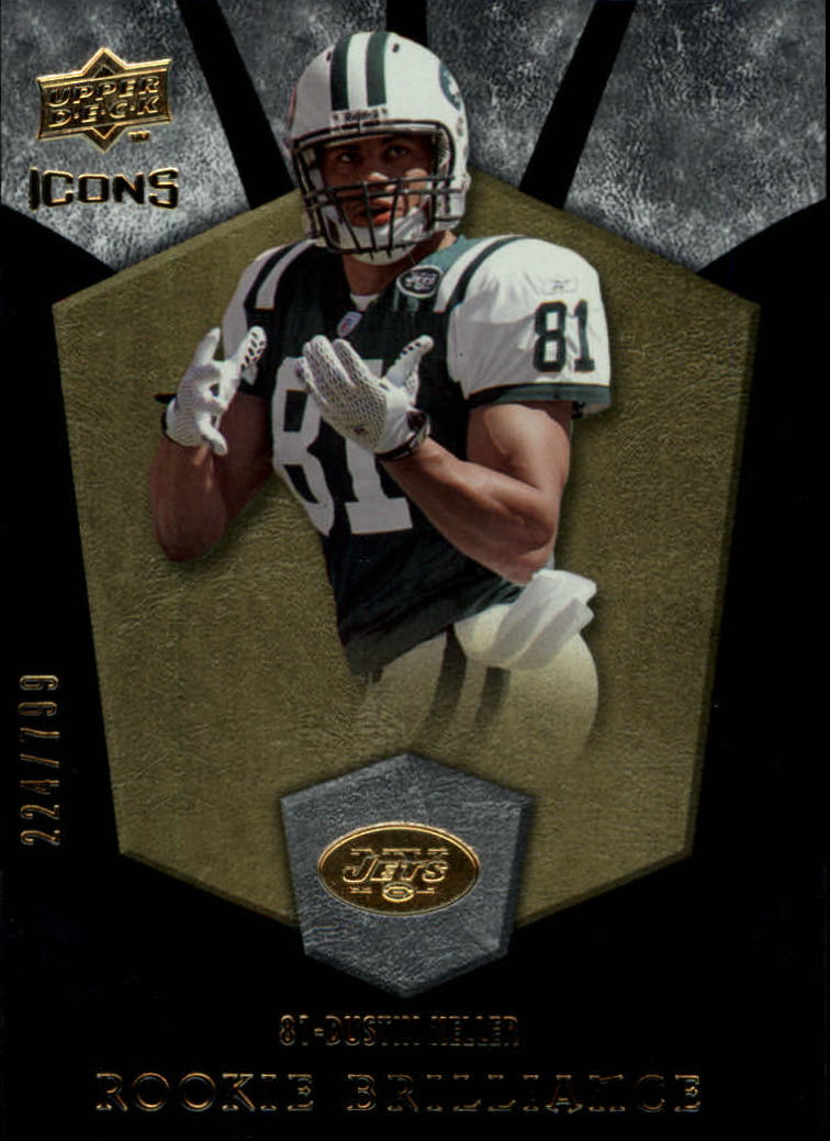 2008 Icons (Upper Deck) Football "Insert and Insert Parallel" Cards - Picture 112 of 121