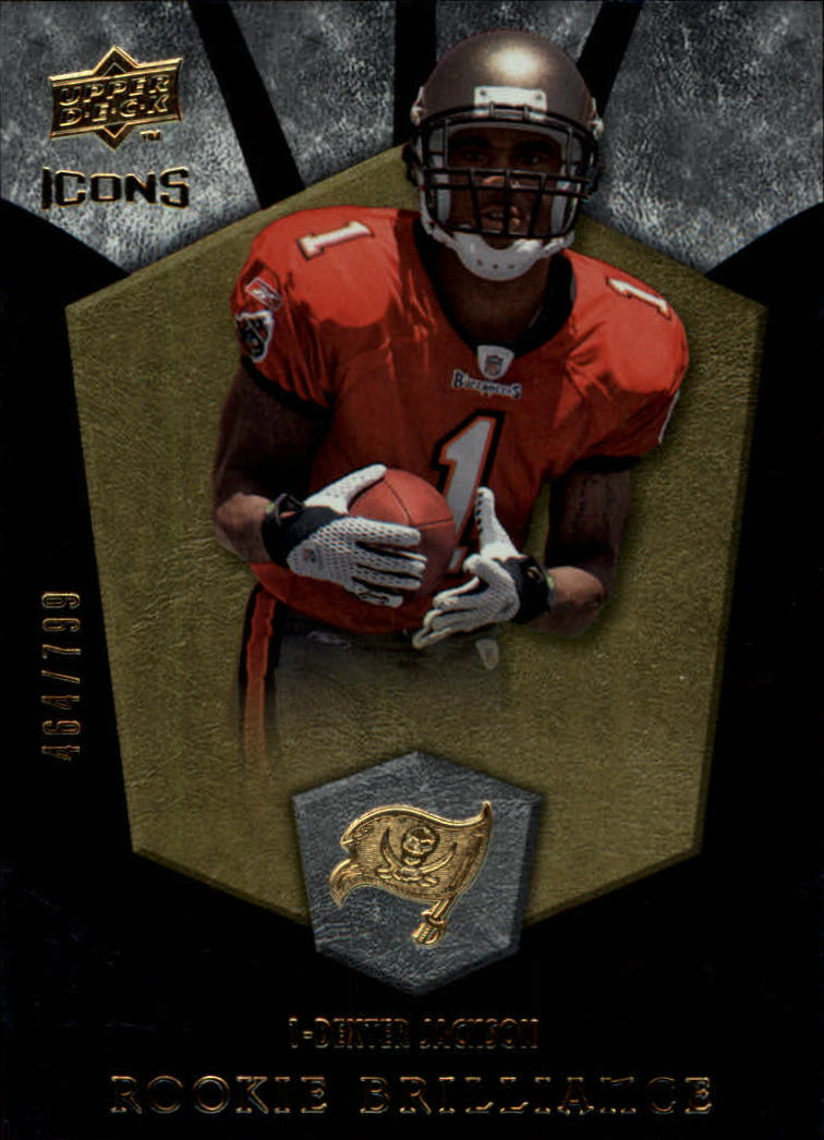 2008 Icons (Upper Deck) Football "Insert and Insert Parallel" Cards - Picture 118 of 121