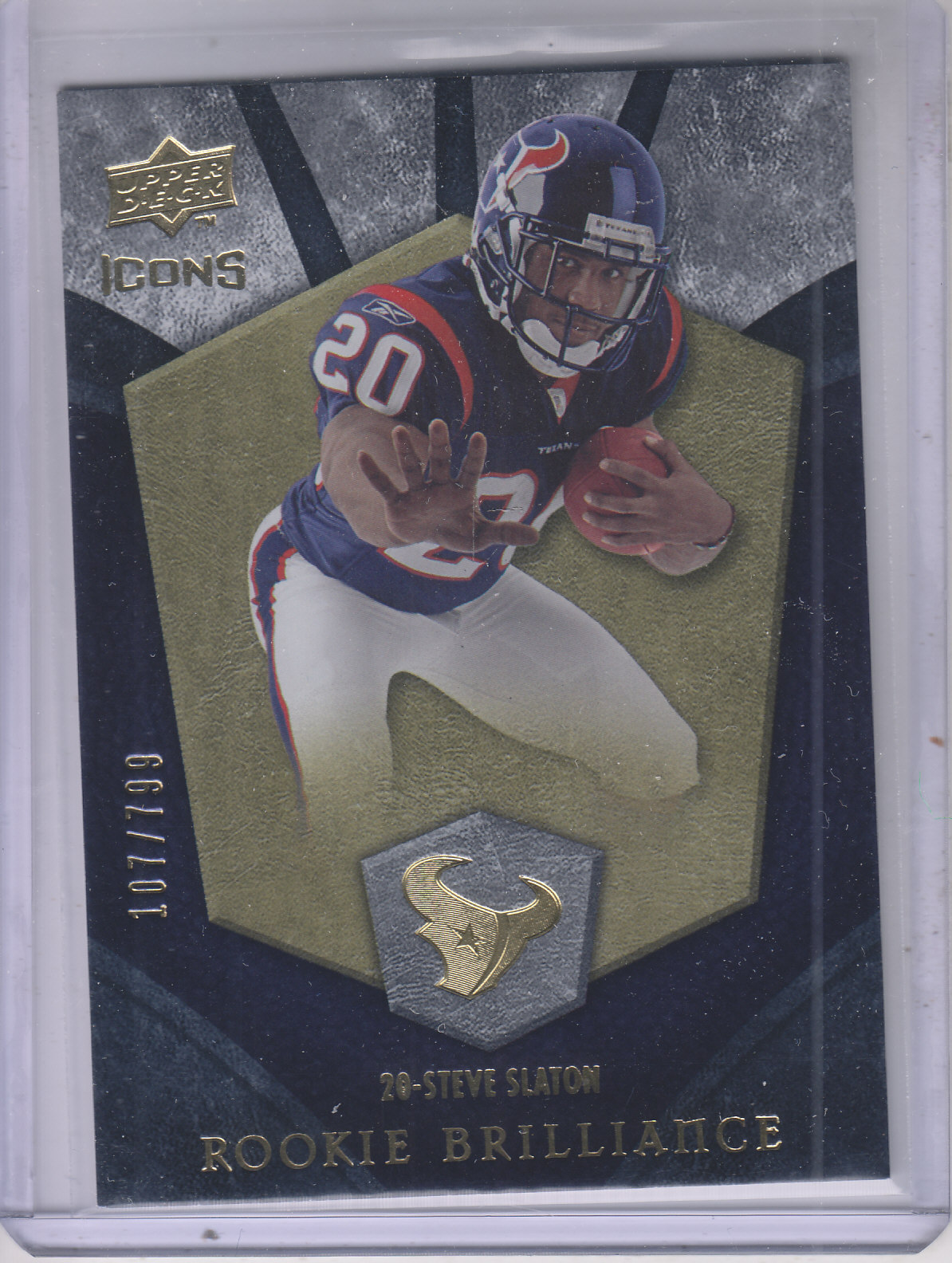 2008 Icons (Upper Deck) Football "Insert and Insert Parallel" Cards - Picture 120 of 121