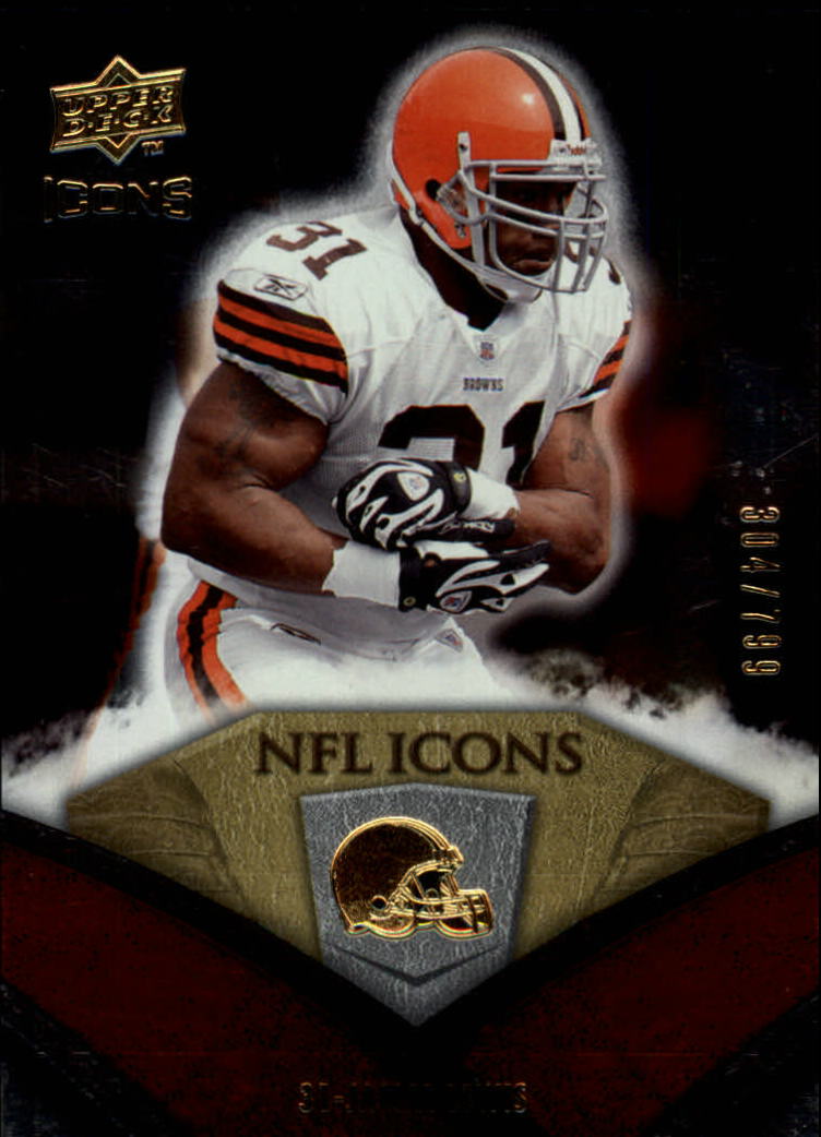 2008 Icons (Upper Deck) Football "Insert and Insert Parallel" Cards - Picture 76 of 121