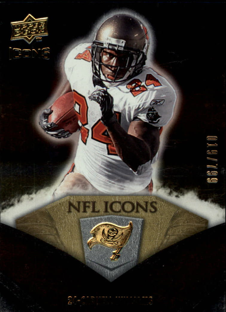 2008 Upper Deck Icons NFL Icons Silver #NFL11 Cadillac Williams