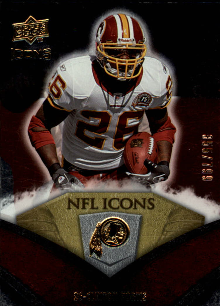 2008 Icons (Upper Deck) Football "Insert and Insert Parallel" Cards - Picture 78 of 121