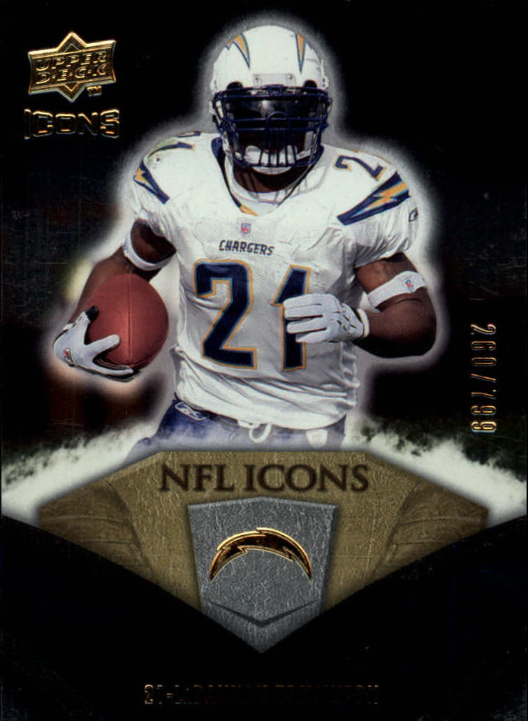 2008 Upper Deck Icons NFL Icons Silver #NFL30 LaDainian Tomlinson