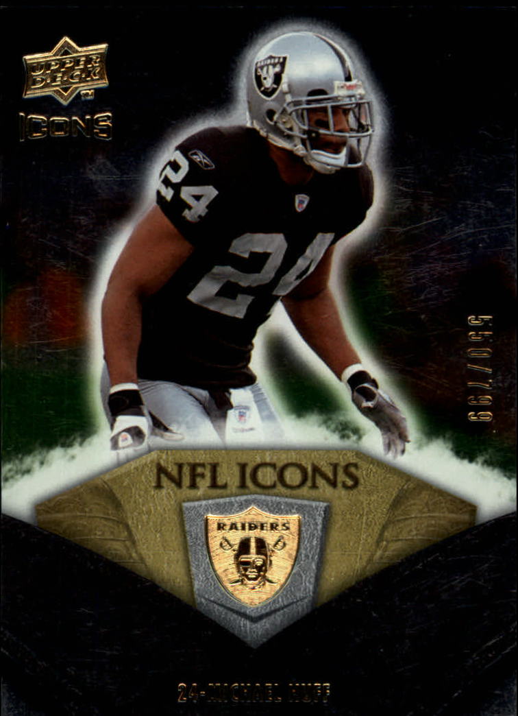 2008 Icons (Upper Deck) Football "Insert and Insert Parallel" Cards - Picture 84 of 121