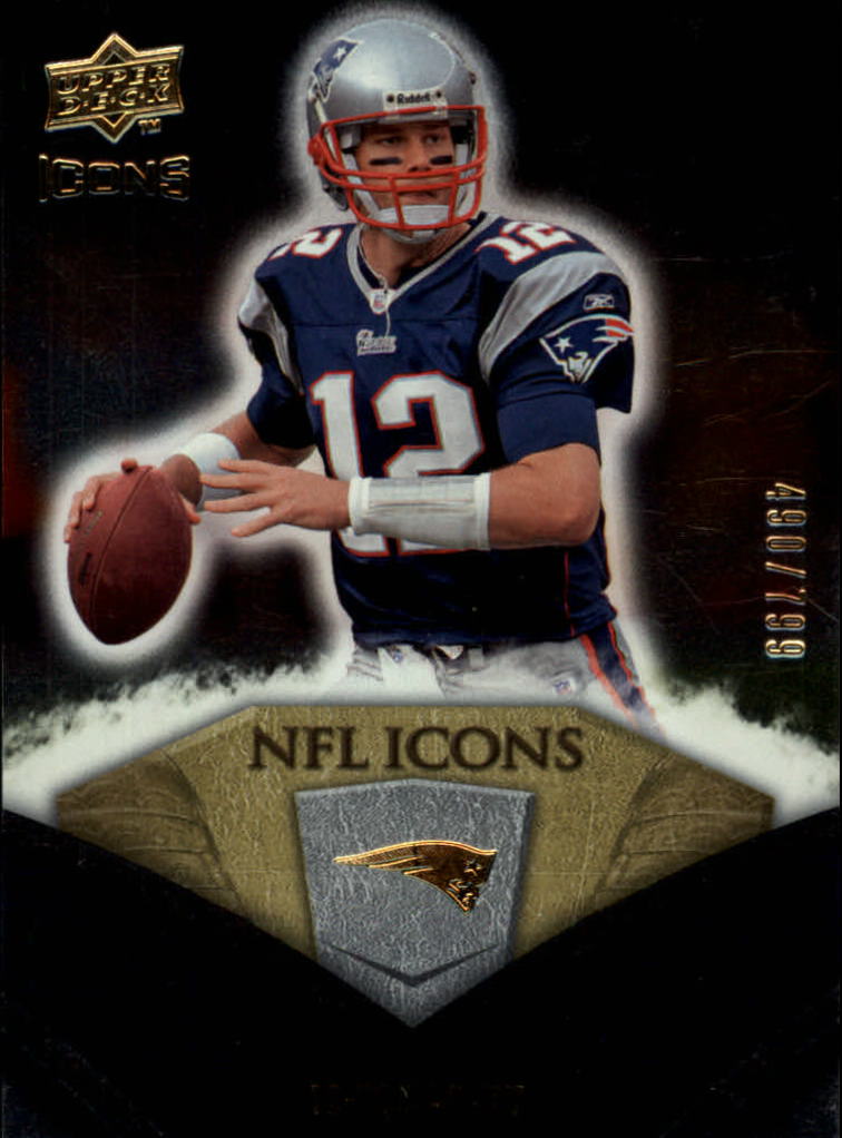 2008 Icons (Upper Deck) Football "Insert and Insert Parallel" Cards - Picture 90 of 121