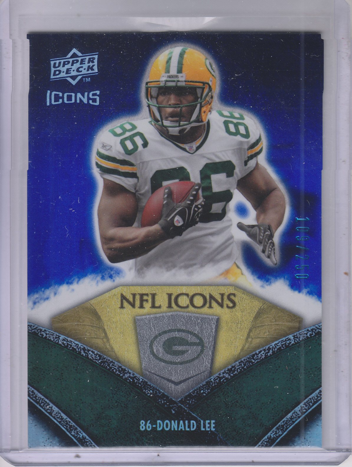 2008 Icons (Upper Deck) Football "Insert and Insert Parallel" Cards - Picture 60 of 121