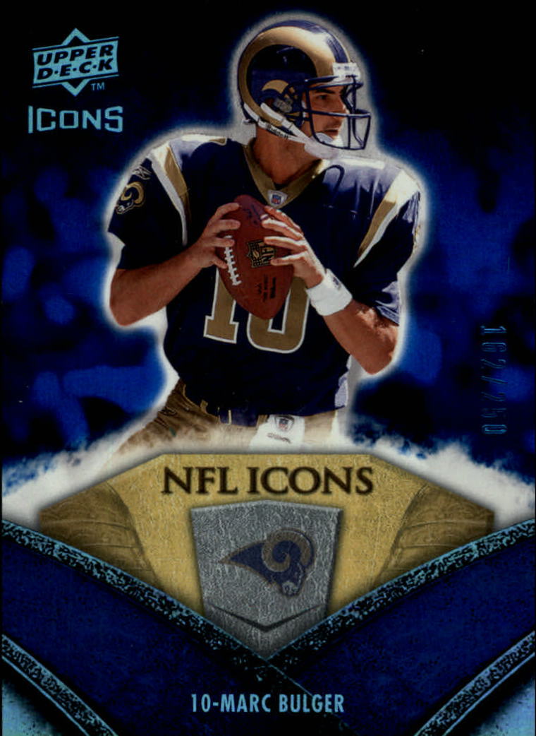 2008 Icons (Upper Deck) Football "Insert and Insert Parallel" Cards - Picture 66 of 121