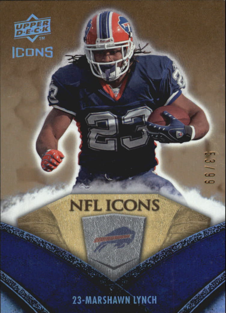 2008 Icons (Upper Deck) Football "Insert and Insert Parallel" Cards - Picture 70 of 121
