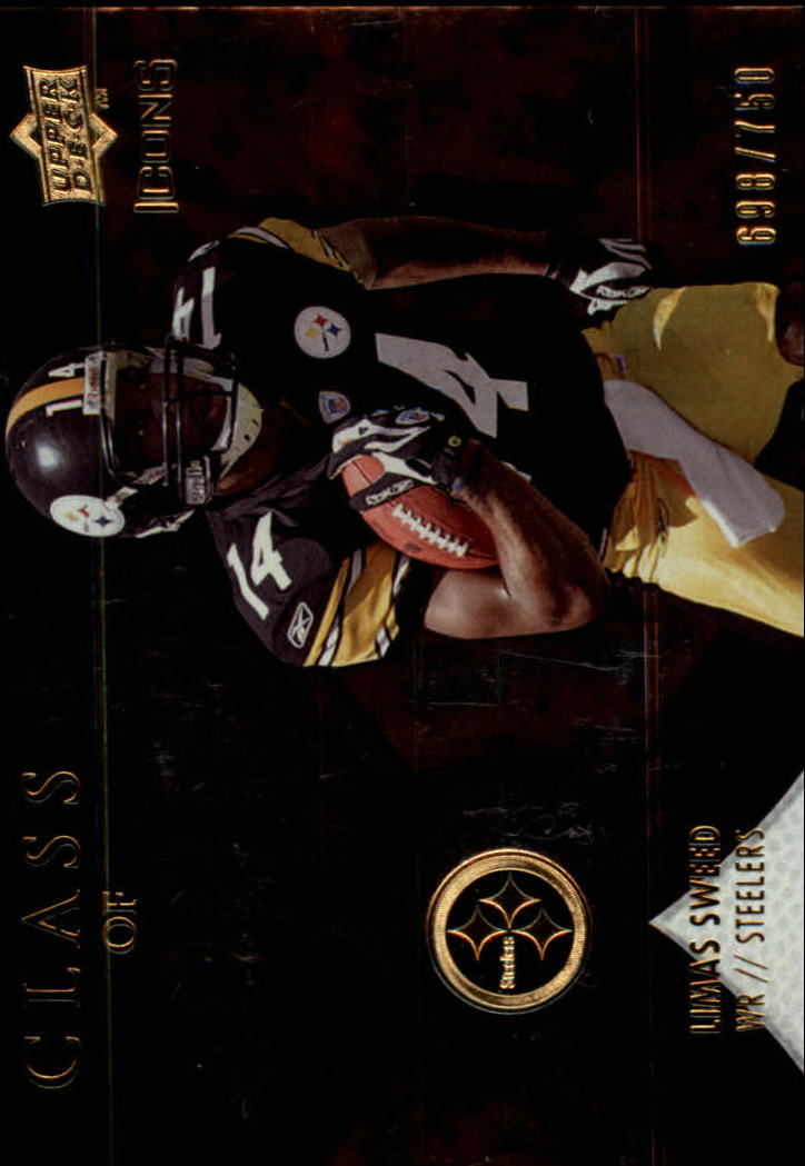 2008 Icons (Upper Deck) Football "Insert and Insert Parallel" Cards - Picture 16 of 121