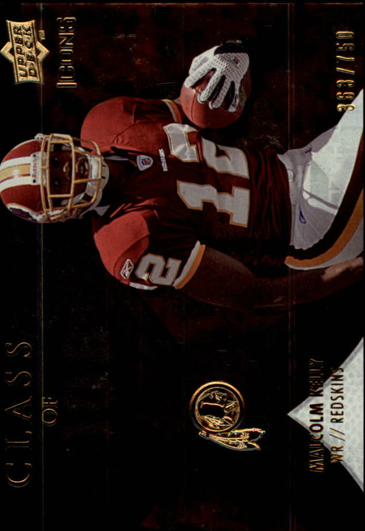 2008 Icons (Upper Deck) Football "Insert and Insert Parallel" Cards - Picture 18 of 121