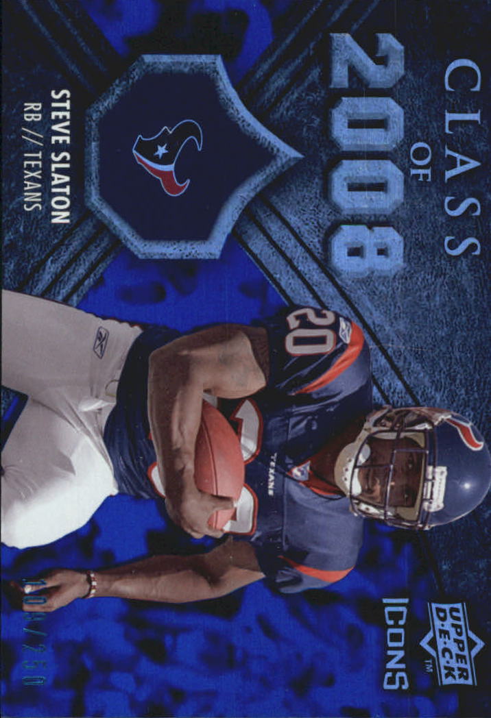 2008 Icons (Upper Deck) Football "Insert and Insert Parallel" Cards - Picture 6 of 121