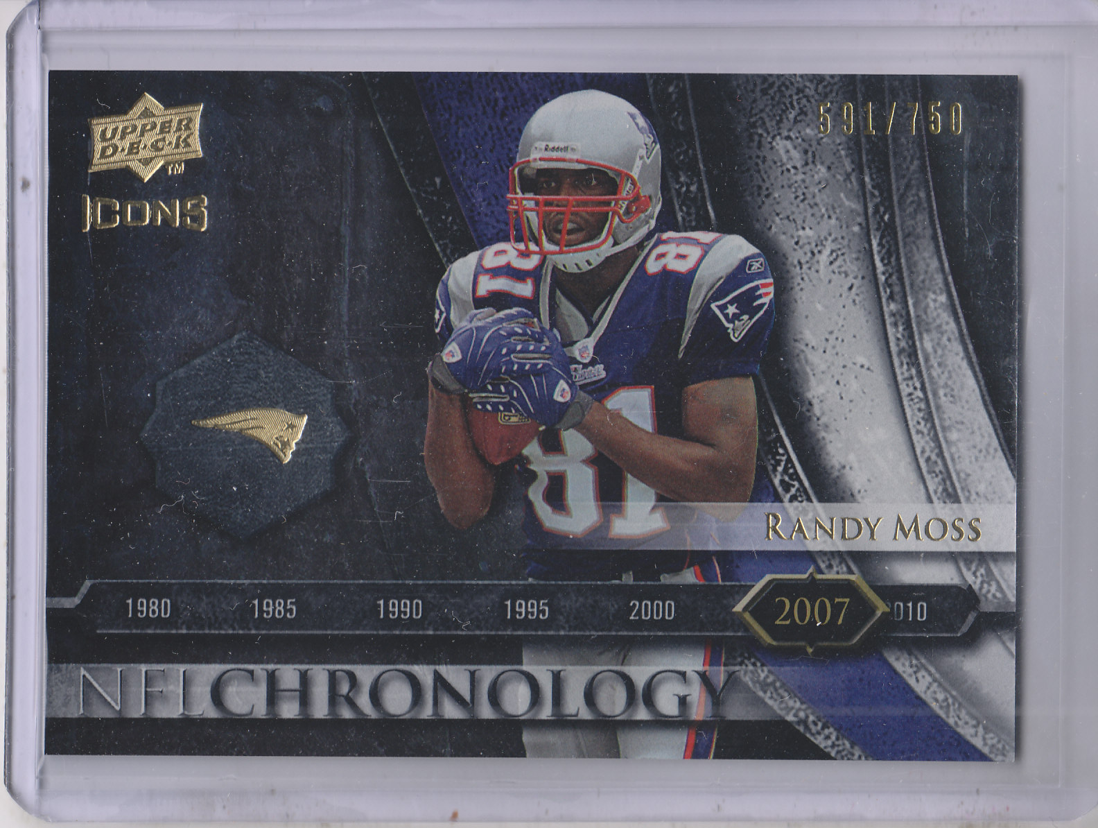 2008 Icons (Upper Deck) Football "Insert and Insert Parallel" Cards - Picture 58 of 121