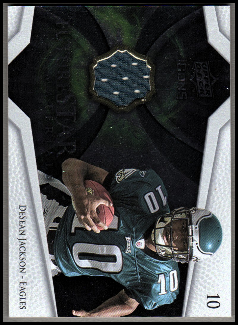 2008 Upper Deck Icons Future Stars Materials #FSM5 DeSean Jackson