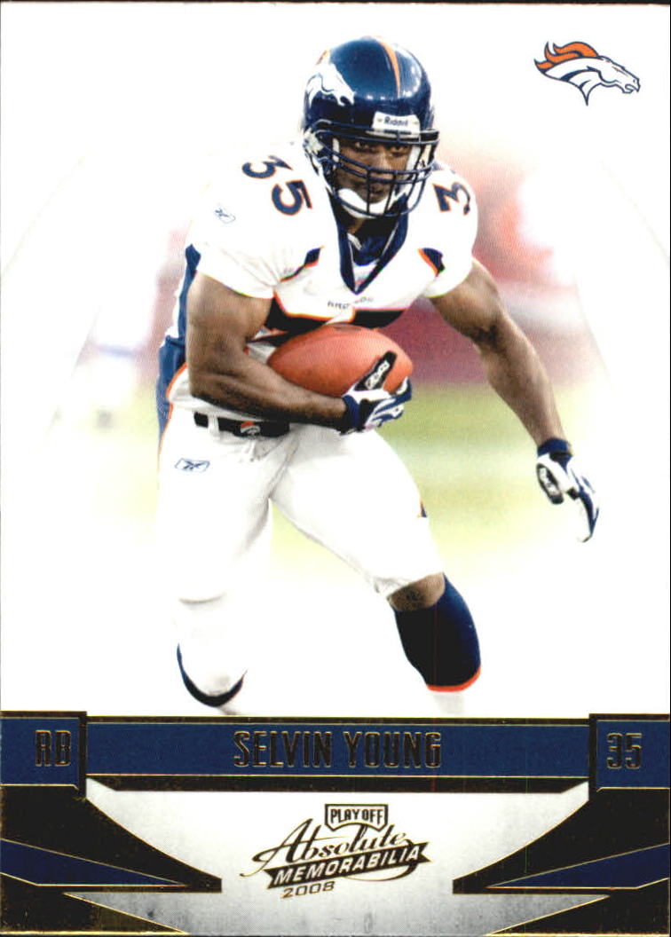 : 2008 Topps # 49 Selvin Young Denver Broncos (Football