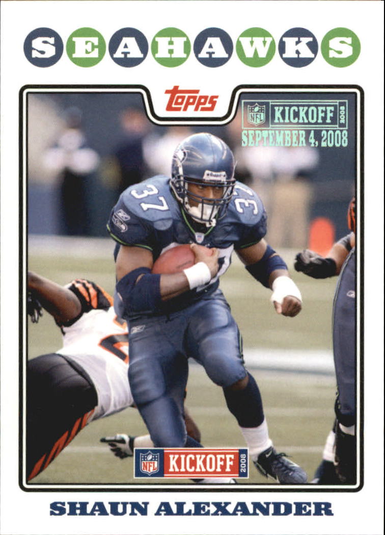 2008 Topps Kickoff Silver Holofoil #17 Shaun Alexander