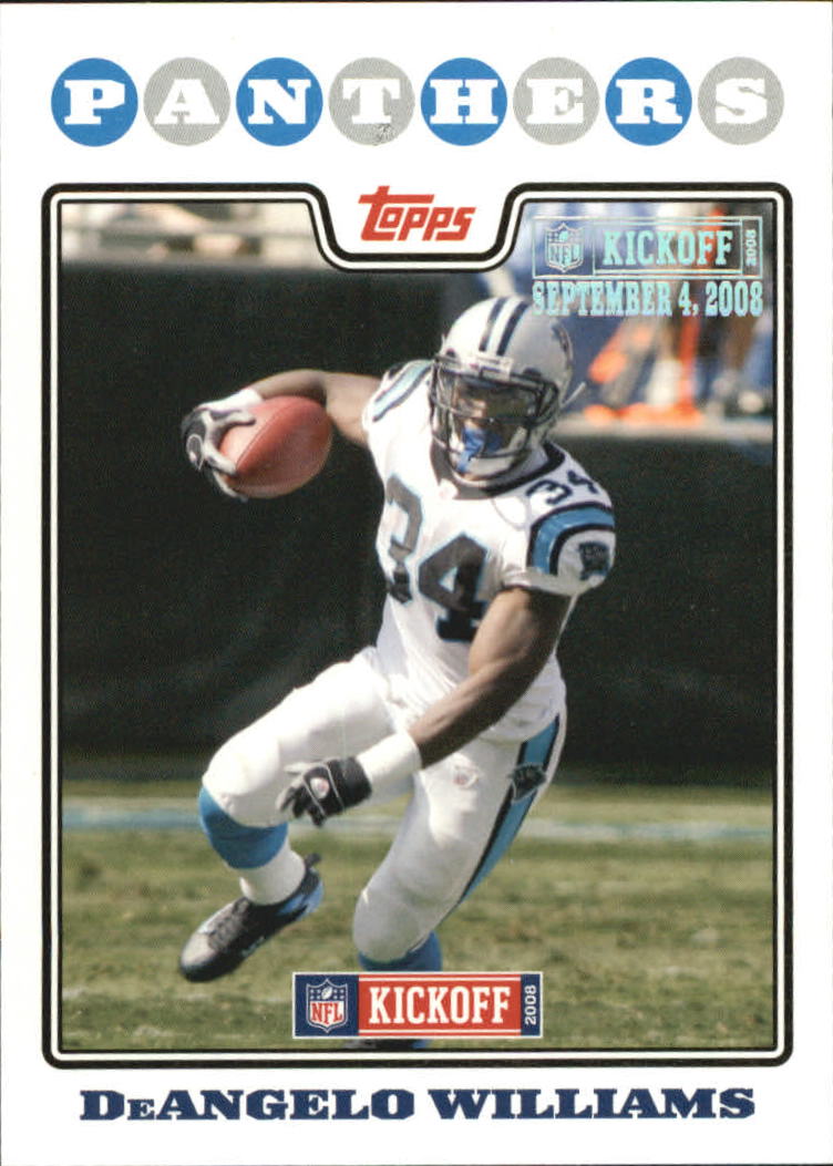 2008 Topps Kickoff Silver Holofoil #79 DeAngelo Williams