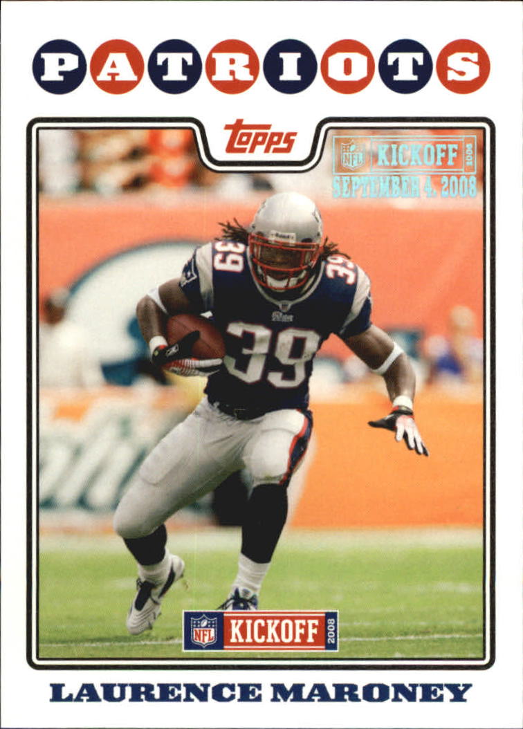 2008 Topps Kickoff Silver Holofoil #130 Laurence Maroney