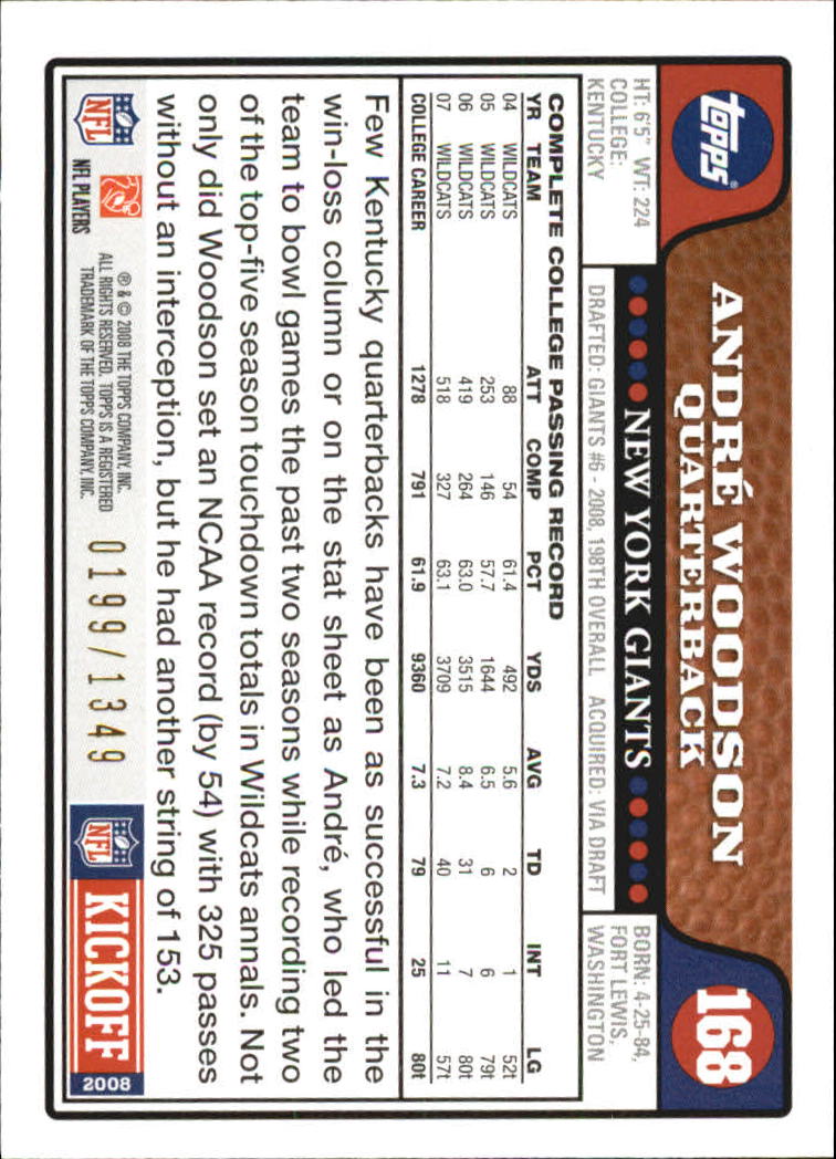 A4549- 2008 Topps Kick-Off Fb Karten 1-220 + Einsätze -du Pick- 15 + Kostenlose - Bild 351 von 379