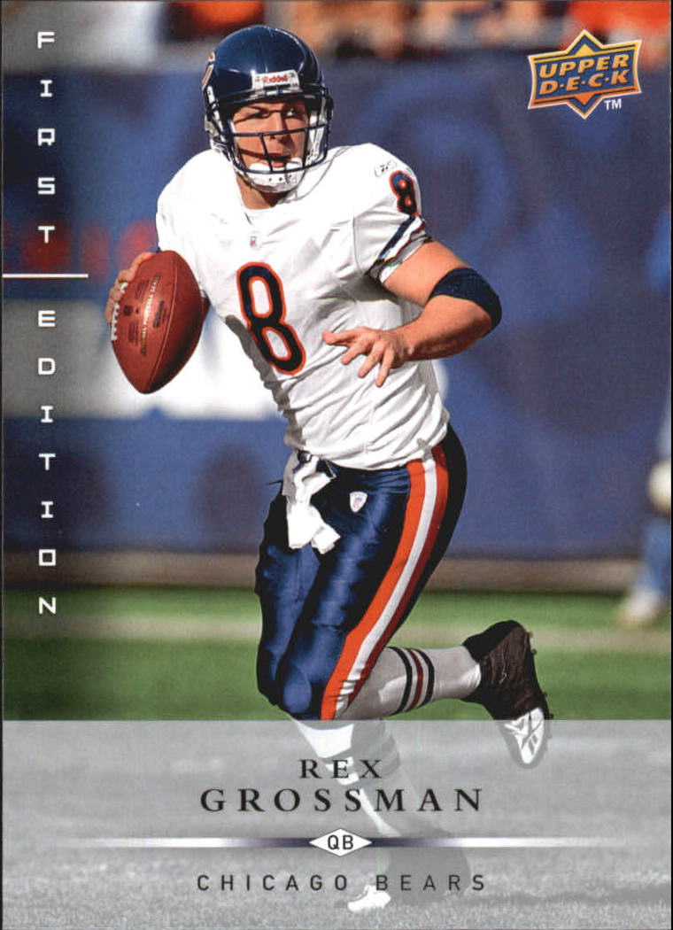 2008 Score #58 REX GROSSMAN Chicago Bears