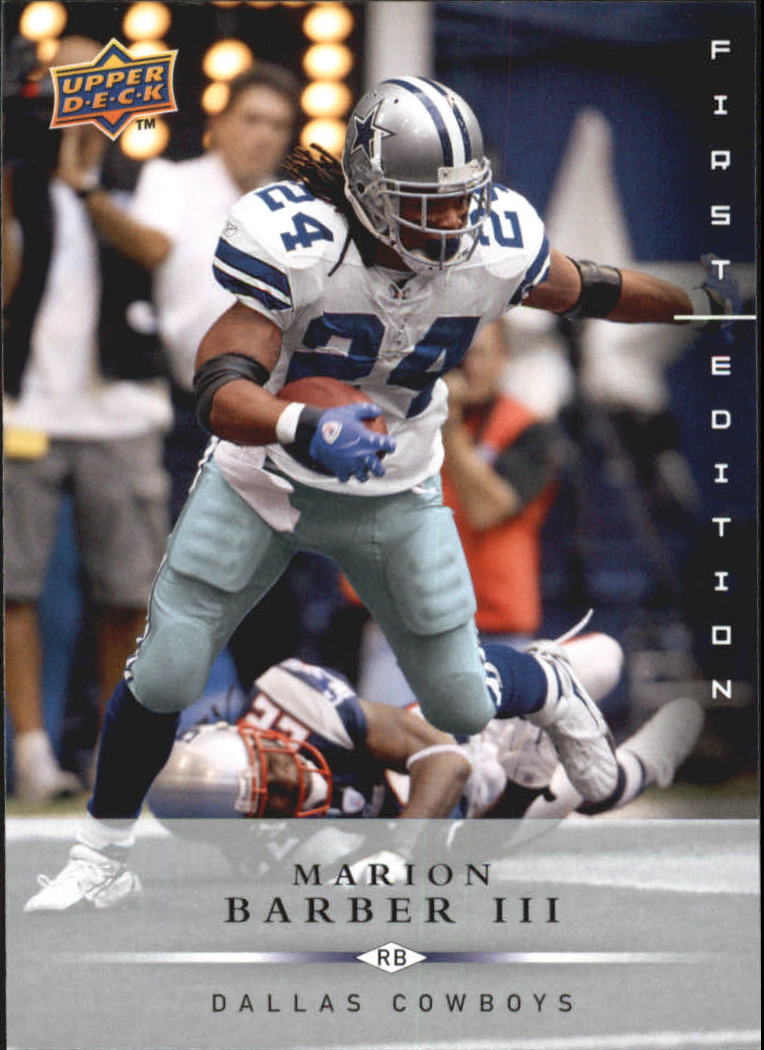 Football Cards > Marion Barber III