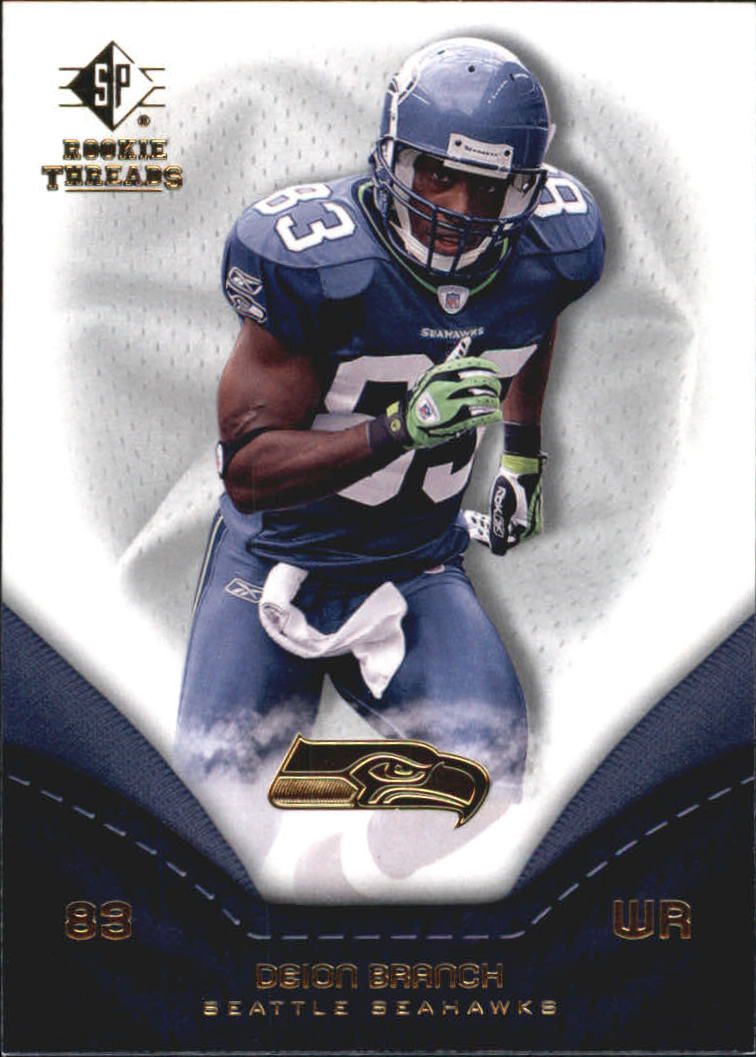 2008 SP Rookie Edition Deion Branch Seattle Seahawks #100