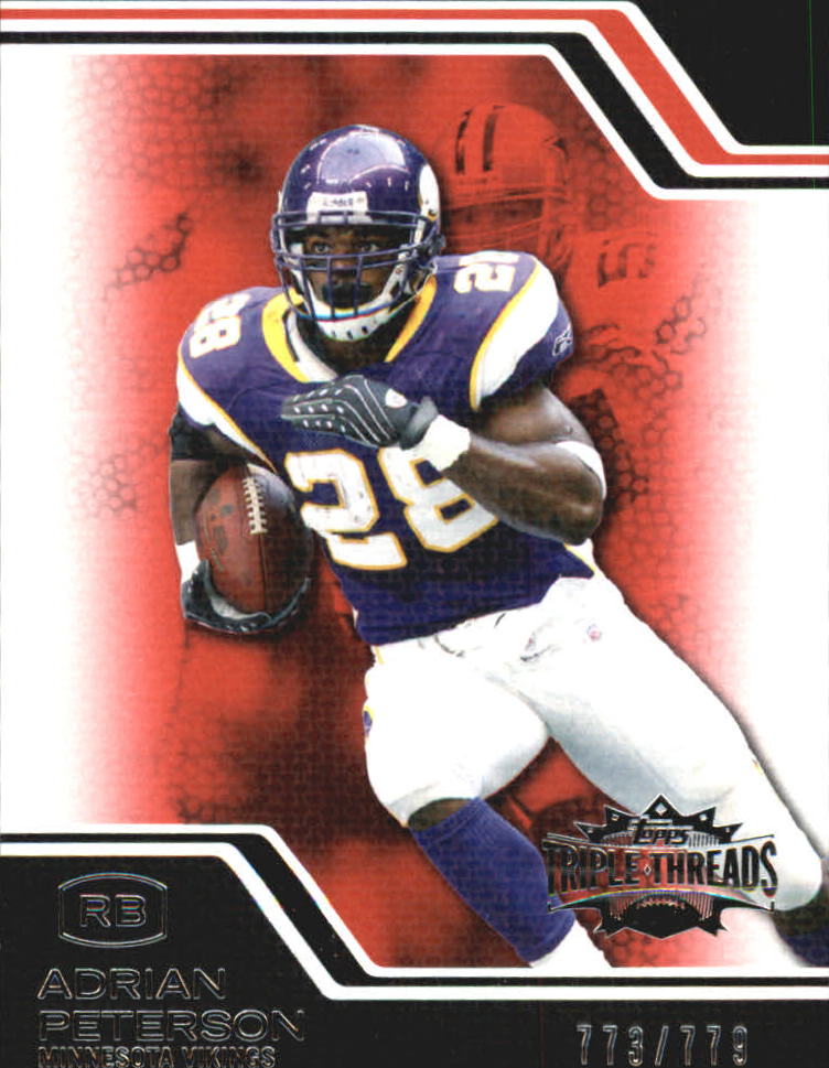 2008 Topps Triple Threads #29 Adrian Peterson