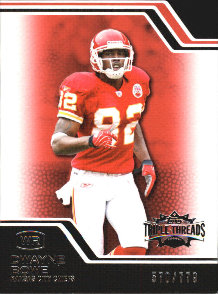 2008 Topps Triple Threads #73 Dwayne Bowe