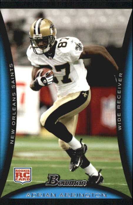 A5003- 2008 Bowman Football Card #s 1-250 +Rookies -You Pick- 15+ FREE US SHIP - Picture 296 of 479