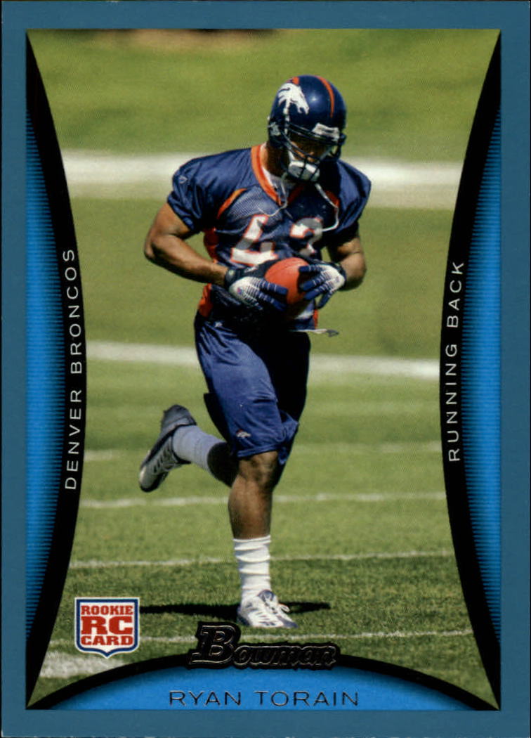 2008 Bowman Blue #275 Ryan Torain