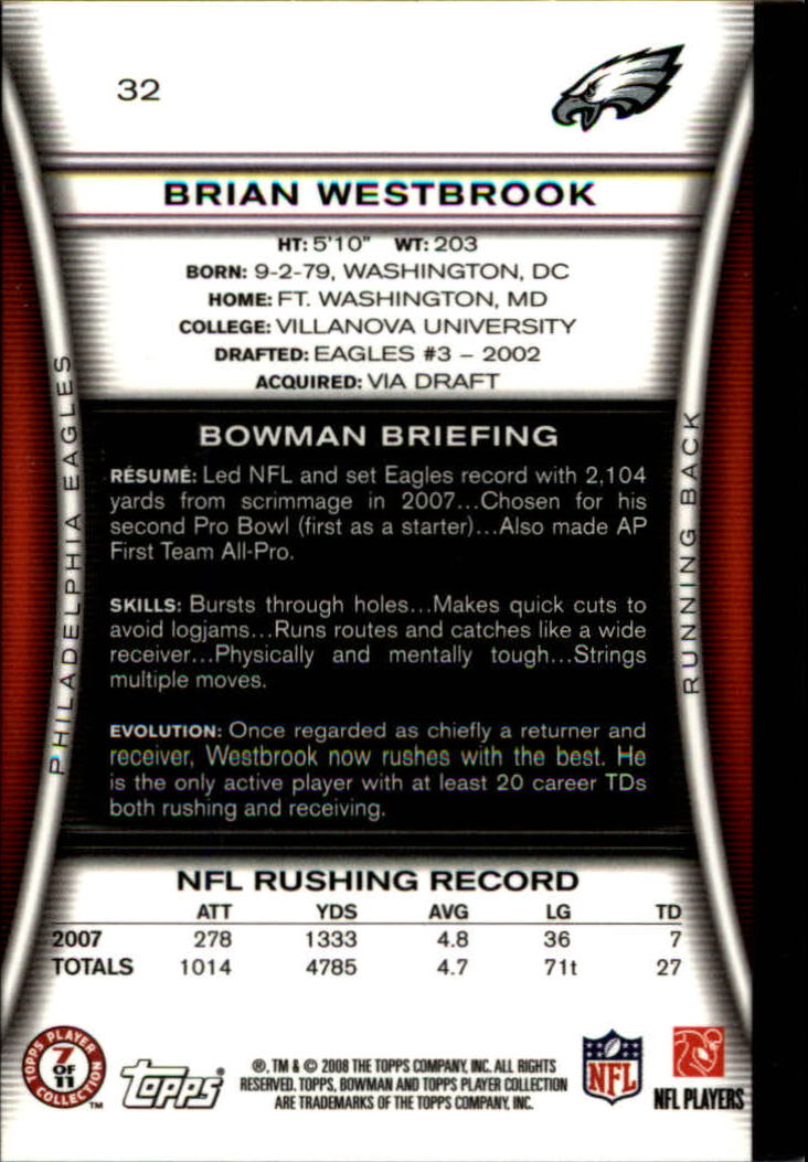 A5003- 2008 Bowman Football Cards 251-275 +Inserts -You Pick- 15+ FREE US SHIP - Picture 111 of 374