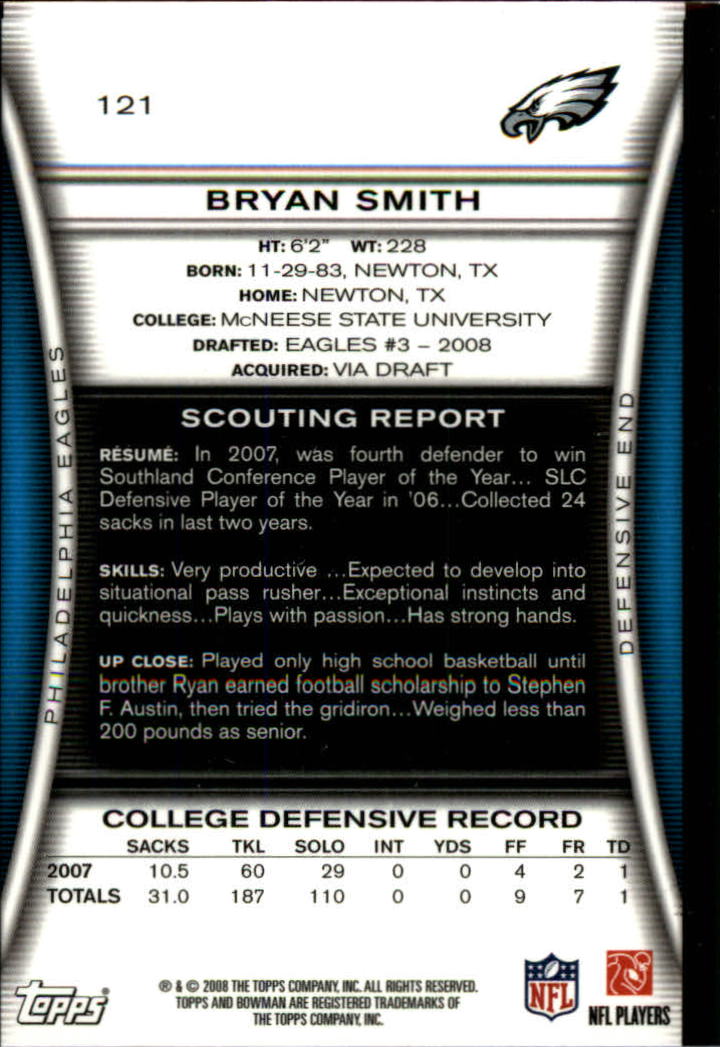A5003- 2008 Bowman Football Cards 251-275 +Inserts -You Pick- 15+ FREE US SHIP - Picture 231 of 374