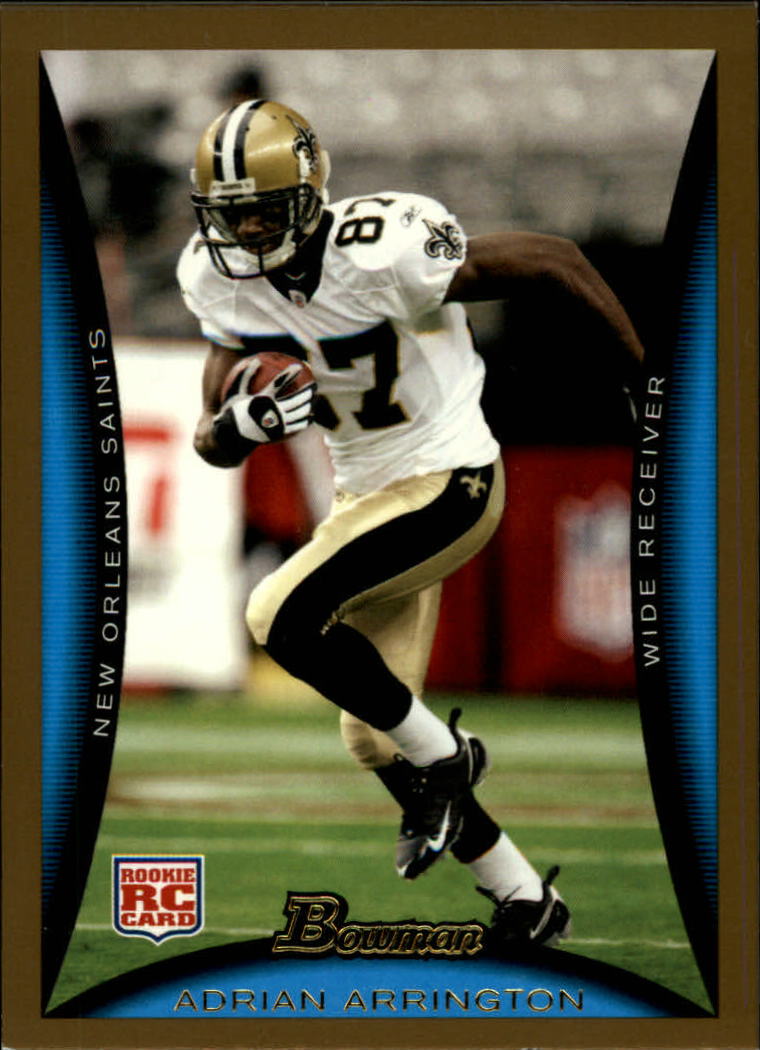 A5003- 2008 Bowman Football Cards 251-275 +Inserts -You Pick- 15+ FREE US SHIP - Picture 252 of 374
