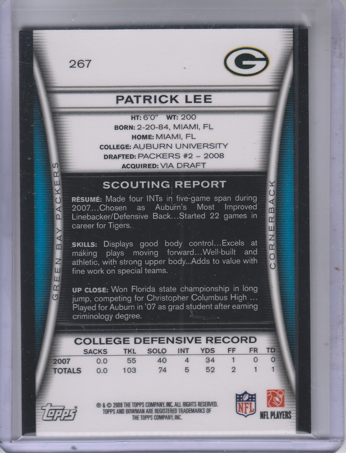A5003- 2008 Bowman Football Cards 251-275 +Inserts -You Pick- 15+ FREE US SHIP - Picture 351 of 374