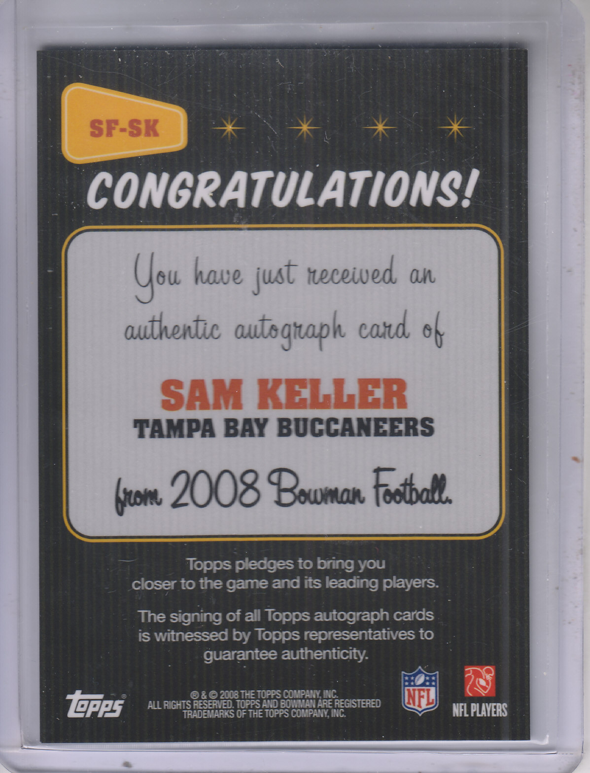 A5003- 2008 Bowman Football Cards 251-275 +Inserts -You Pick- 15+ FREE US SHIP - Picture 373 of 374