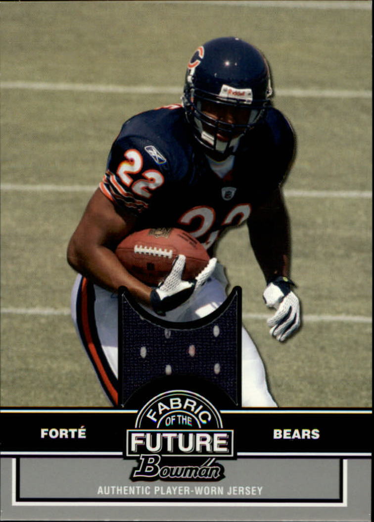 2008 Bowman Fabric of the Future #FFMF Matt Forte A