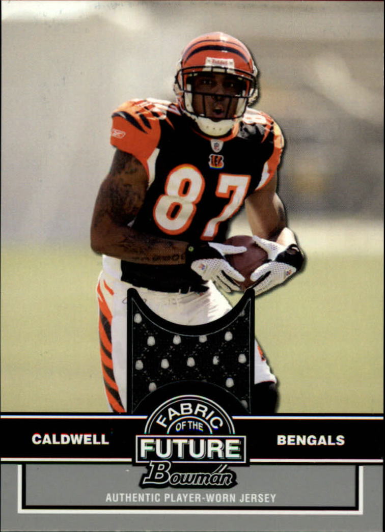 2008 Bowman Fabric of the Future #FFAC Andre Caldwell B