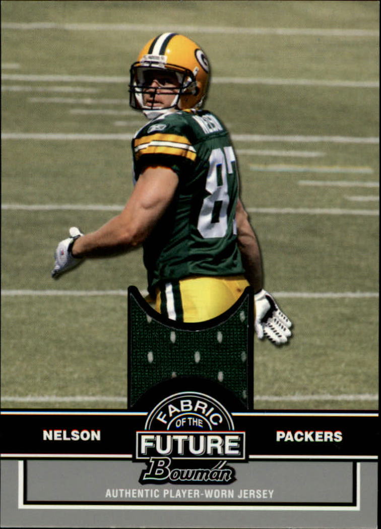 2008 Bowman Fabric of the Future #FFJN Jordy Nelson A