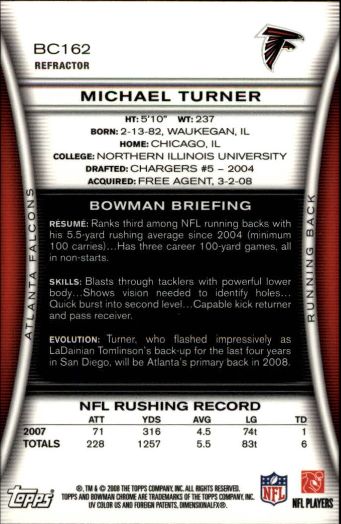 A1135- 2008 Bowman Chrome FB Assorted Insert Cards -You Pick- 15+ FREE US SHIP - Picture 87 of 324