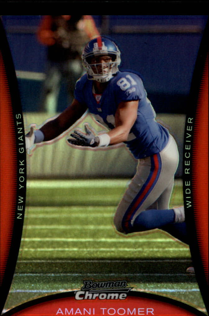 2008 Bowman Chrome Refractors #BC193 Amani Toomer