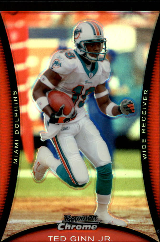 2008 Bowman Chrome Refractors #BC198 Ted Ginn Jr.