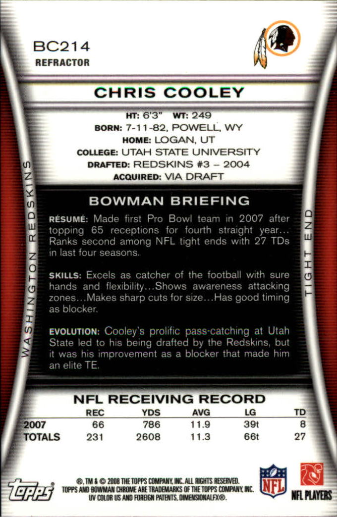 A1135- 2008 Bowman Chrome FB Assorted Insert Cards -You Pick- 15+ FREE US SHIP - Picture 59 of 324