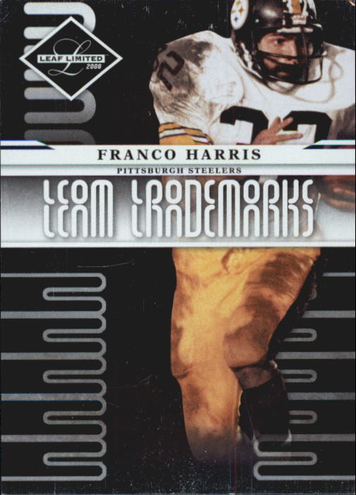2008 Leaf Limited Team Trademarks #13 Franco Harris