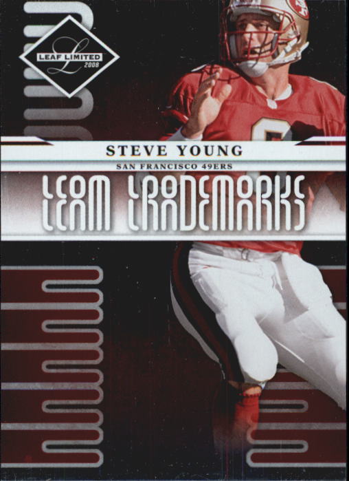 2008 Leaf Limited Team Trademarks #14 Steve Young