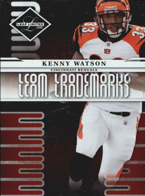 2008 Leaf Limited Team Trademarks #40 Kenny Watson