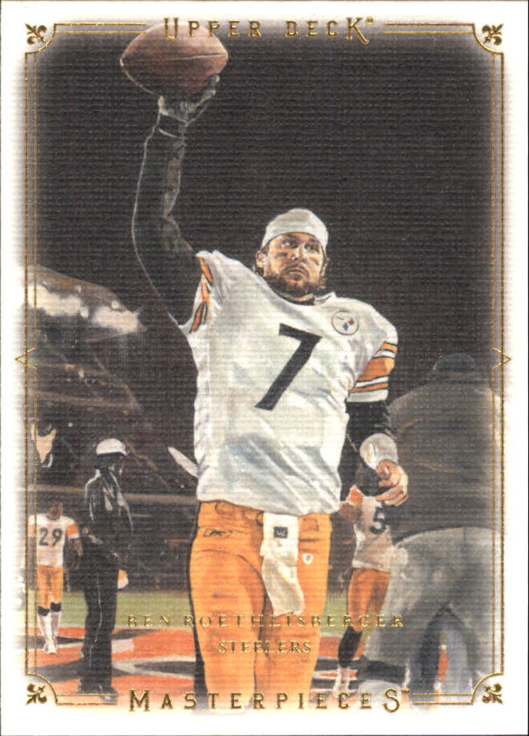 2008 Masterpieces (Upper Deck) Football "Main Set" Cards #1 to #110 - Picture 14 of 185