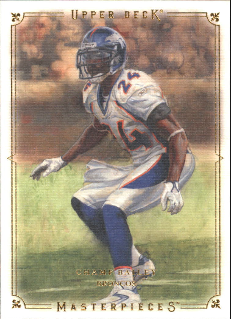 2008 Masterpieces (Upper Deck) Football "Main Set" Cards #1 to #110 - Picture 26 of 185